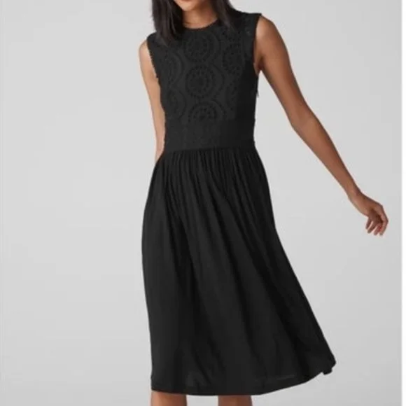 Whistles | Dresses | Whistles Eyelet Crochet Midi Dress Black Small | Poshmark Whistles | Dresses | Whistles Eyelet Crochet Midi Dress Black Small | Poshmark
